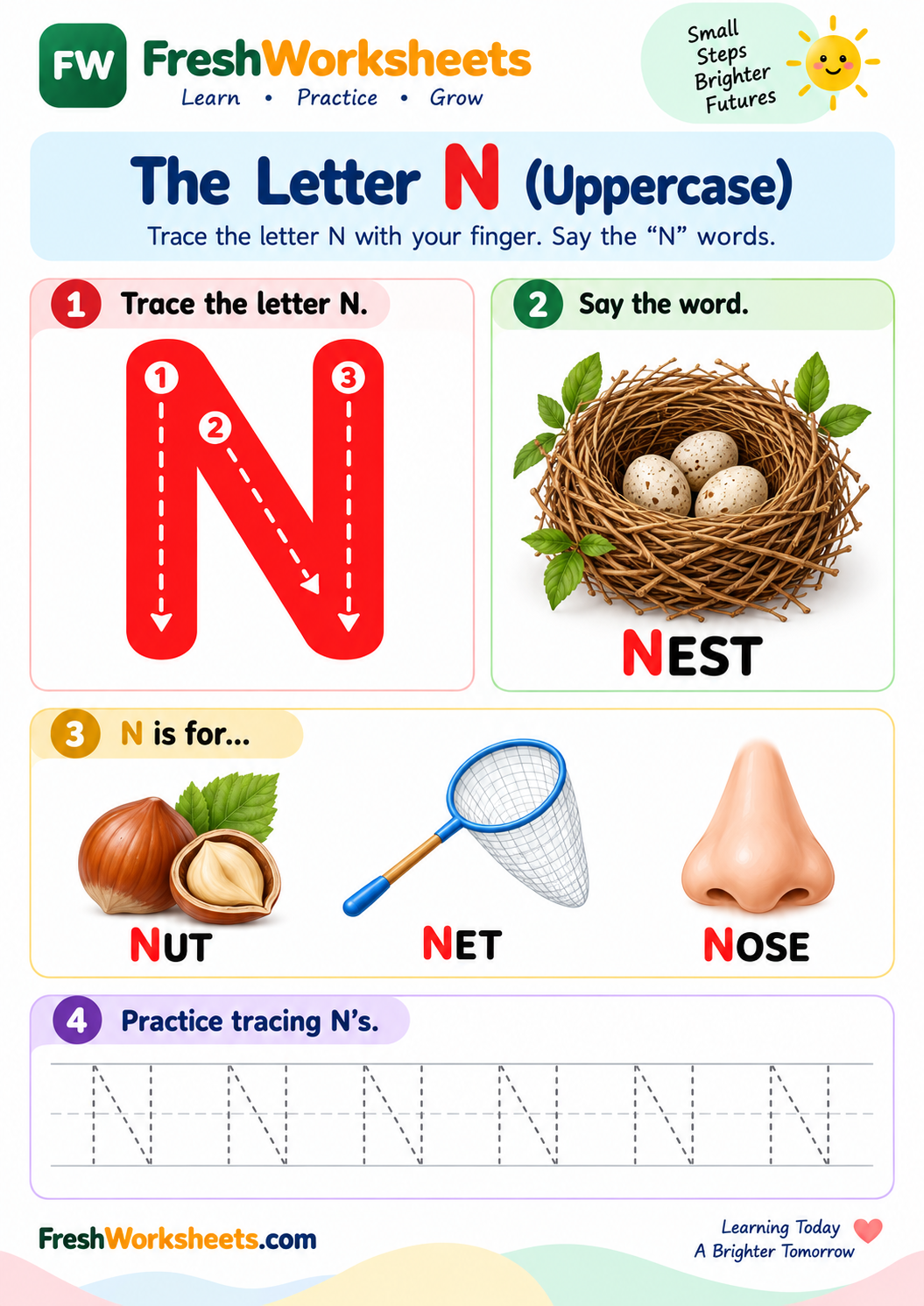Letter K worksheet