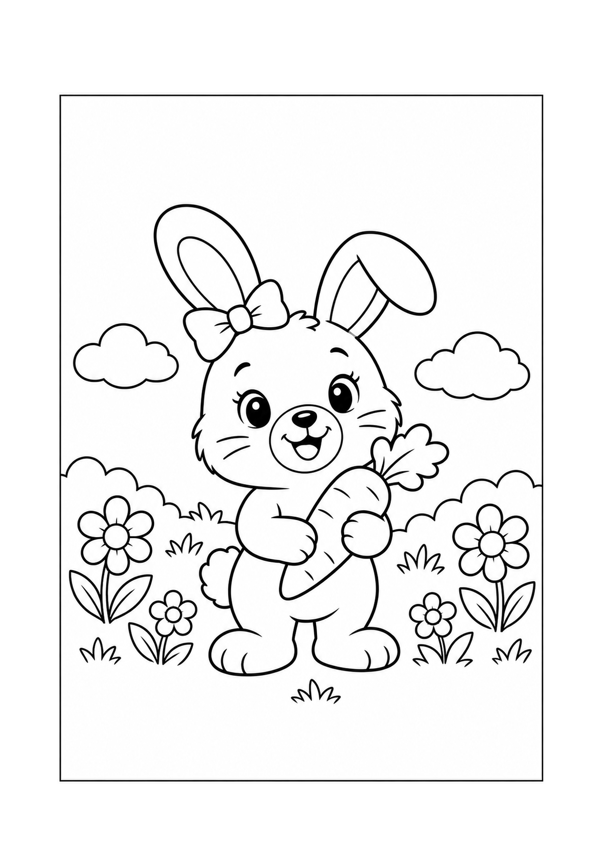Bunny Rabbit coloring page