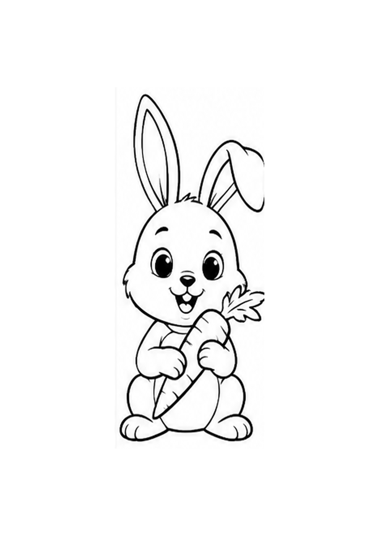 Little Bunny coloring page