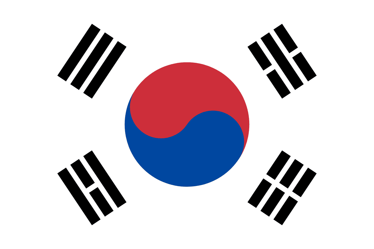 South Korea flag